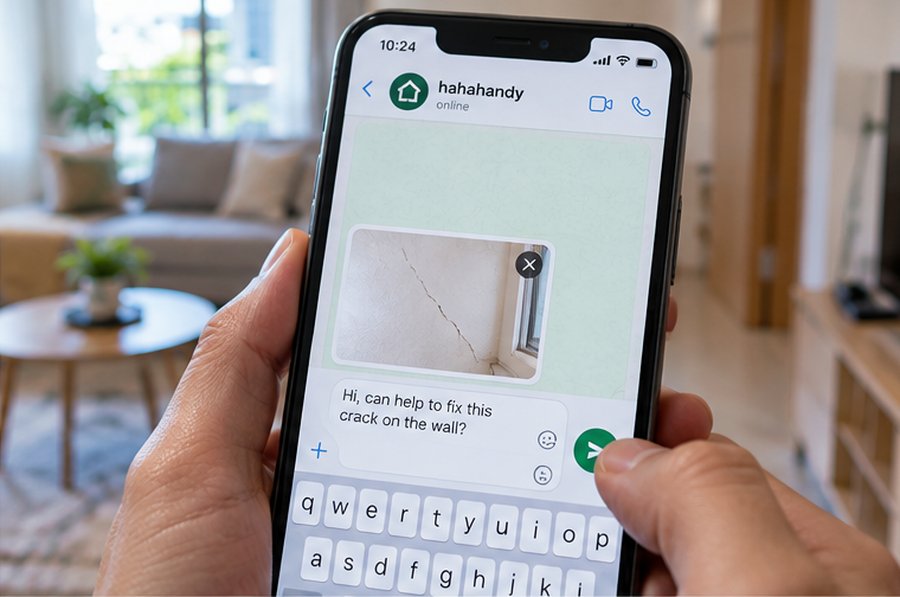 Sending a WhatsApp message